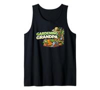 Gardening Grandpa Funny Gardener Plant Lover Design Tank Top