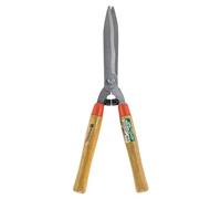Gardening Hand Tools - Heavy Duty Garden Tools | Ideal For Planting, Weeding, Cleaning Garden, Raking, Weed Removal (Steel Hedge Shears With Wooden Handles)