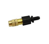 Gardening Irrigation Dripper Copper Atomization Nozzle Sprayer Greenhouse Cooling Humidification Spray Nozzle Agricultural Irrigation Garden Lawn Watering 15 Pieces