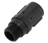 Gardening Irrigation Supplies Pressure Regulating Valve Featuring Six Point Internal External Thread Interface And 15-45 Psi Control Black(45PSI)