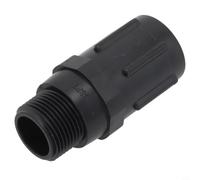 Gardening Irrigation Supplies Pressure Regulating Valve Featuring Six Point Internal External Thread Interface And 15-45 Psi Control Black(25PSI)