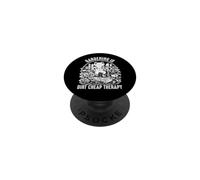 Gardening Is Dirt Cheap Therapy Funny Gardener Gift PopSockets Adhesive PopGrip