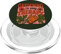 Gardening is My Therapy Colorful Plant and Flower Art PopSockets PopGrip for MagSafe