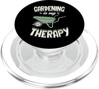 Gardening Is My Therapy PopSockets PopGrip for MagSafe
