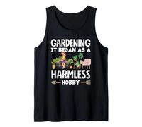 Gardening It Begann As A Harmless Hobby Botanical Garden Tank Top