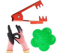 Gardening Kit 3Pcs Rose Thorn Remover with Gloves and Pliers for Easy Use