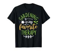 Gardening My Favorite Therapy Plant Lover Gardener Self-care T-Shirt