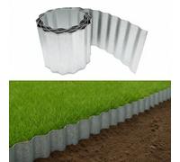 Gardening Naturally Aluzinc Lawn/border Galvanised Edging Roll Garden Border Pack Of 8M