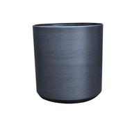 Gardening Naturally Charcoal Textured Plant Pot - Medium Height 28Cm X Diameter 28Cm