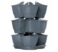 Gardening Naturally Coubi Herb Planter For Kitchen Herbs, Hanging Or Free Standing Indoor Plant Pot