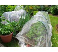 Gardening Naturally Flexible Garden Netting Tunnel Kits Complete With Choice Of Covers Green Soft Butterfly Netting 2.9M