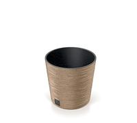 Gardening Naturally Light Brown Plant Pot Stylish and Durable Plant Pots for Indoor and Outdoor Use (Round Pot 25cm)