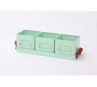 Gardening Naturally Mint Green Pots & Tray Only