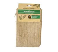 Gardening Naturally Natural Hessian Vegetable Storage Sack 50 x 68cm - Breathable Jute Bag for Storing Potatoes, Carrots, Parsnips, Beetroot - 20kg Capacity
