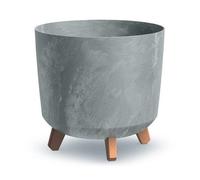 Gardening Naturally Plant Pot Concrete Colour 30Cm X 30Cm 100% Recycled Plastic