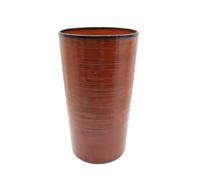 Gardening Naturally Recycled Ceramic-Effect Plant Pot - Frost-Proof and Ideal for Indoor & Outdoor Use, 55cm x 34cm By Flowersea (Burnt Orange)