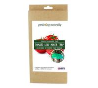 Gardening Naturally Tomato Leaf Miner Trap With Pheromone Lures And Sticky Pads For Tomato Plants, Greenhouses And Crops