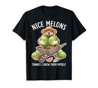 Gardening Nice Melons Thanks I Grew Them Myself Unisex Men Value Graphic T-Shirt