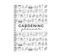 Gardening Planner Comprehensive Vegetable Garden Book 12-Month Plant Care Trackers Gardening Planning Notebook Plant Watering Schedule