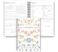 Gardening Planner & Plant Journal | Planting Calendar, Plant Care, Seed Starting, Herb Notes, Garden Planner (Botanical)