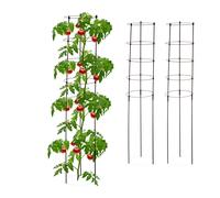 Gardening Plants Aid Round Tomato Climbing Support Trellis Tower 150cm 3x Set