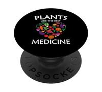 Gardening Plants Are The Best Medicine Vegan Vegetarian PopSockets Adhesive PopGrip