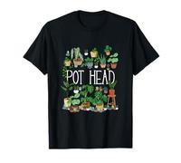 Gardening Potted Plant Lover Pot Head Gardener Garden T-Shirt