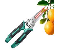 Gardening Pruning Shears - Stainless Steel Manual Mower, Pruning Shears for Landscaping, Orchard, Vine, Farm, Greenhouse, Picking, Fruit, Outdoor, Lawn and Yard