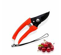Gardening Shears Secateurs Hand Pruning Scissor Heavy Duty With Pre Loaded Spring Rubberised Cushion Grip Handle Pruning Shears Clippers For Branches Flowers Fruits Picking Trimming Plants Bonsai(1Pk)