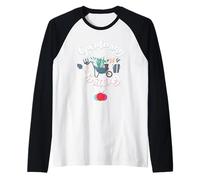 Gardening Solves Most of My Problem Knitting Solves The Rest Raglan Baseball Tee