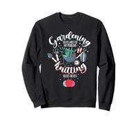 Gardening Solves Most Of My Problem Knitting Solves The Rest Sweatshirt