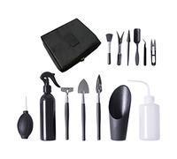 Gardening Supplies, Garden Tools Garden Shovel Planting Tool Set Bonsai Succulent Transplanting with 15PCS Mini Planting Hand for Indoor Miniature Fairy Plant (Type 1)