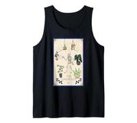 Gardening Tarot Skeleton Gardener Houseplant Lover Art Tank Top