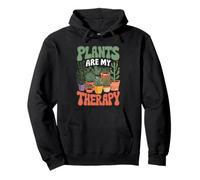 Gardening Therapy A Gardener Plant Collector Pullover Hoodie