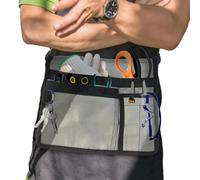 Gardening Tool Belt - Adjustable Waist Pouch, Multifunctional Utility Bag, Durable Oxford Apron, Wear Resistant Storage | Small Tool Belt for Stylists Teachers Gardeners Builders Joiners Men Women