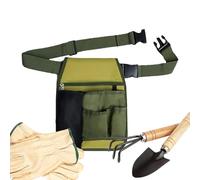 Gardening Tool Belt Unisex Adjustable Multiple Pockets Multifunctional