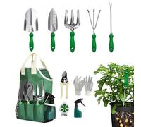Gardening Tool Kit | Heavy Duty Garden Tools Shovel Rake 11 Piece Gardening Kit - For Beginners Men Women Garden Plants Trees Flowers
