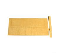 Gardening Tool Storage Bag Velveteen Material Large Capacity Portable Organiser for Garden Tools Bonsai Kits Hardware Brown Colour Indoor Outdoor Use