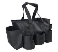 Gardening Tool Storage Tote 600D Oxford Cloth Cleaning Caddy with Portable Handle and Multi Pocket Design
