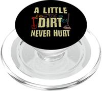 Gardening Tools A Little Dirt Never Hurt Garden Gardener PopSockets PopGrip for MagSafe