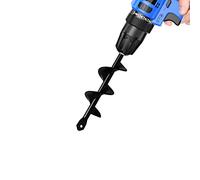 Gardening Tools Bulb Planter Auger Drill Bit for Garden Planting 1.57 x 8.66 Inches Compatible with Hand Held Electric Drill