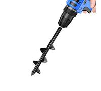 Gardening Tools Bulb Planter Auger Drill Bit for Garden Planting 3.15 x 11.81 Inches Compatible with Hand Held Electric Drill