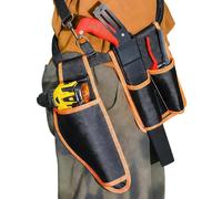 Gardening Utility Tool Belt, Oxford Cloth Tool Pouch Holder, Adjustable Waist Holster for Men Women Carpenter Florist Yard Work, Sturdy Outdoor Home Garden Accessory, Multi Pocket Organizer for Tools