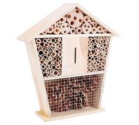 Gardening Wooden Bee Small House Shelter Nesting Crafts Decoration Bee Butterfly