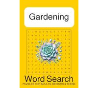 Gardening Word Search Book: Word Searches with Easy to Read Print about Planting, Flowers, and More | 6x9 inches, 110 pages | 50+ Word Search Puzzles ... Great Gift for Vacations, Holidays and Anytime