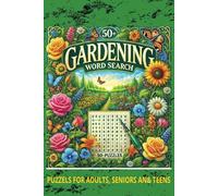 Gardening Word Search Puzzle Book: Word Searches with Easy to Read Print about Vegetable Gardening, Flower Gardening, Gardens and More| 6x9 inches, ... for Vacations, Holidays and Free Times