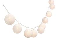 Gardeningwill 3M/10Ft 30 Warm White Ball LED Xmas Wedding Battery Operated String Fairy Light