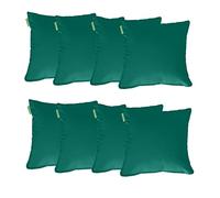 Gardenista 18" Garden Scatter Cushion | Outdoor Water Resistant Garden Furniture Pillow | Soft and Comfy Patio Furniture Cushions | Throw Pillows for Sofa, Couch, Balcony - 8 Pack (Green)