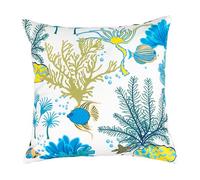 Gardenista Decorative Outdoor Cushion | Indoor Water Resistant Garden Printed Throw Cushions | Soft Hollowfibre Filled Patio Furniture Pillow | Durable and Easy to Clean Patterned Cushions (2)