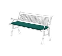 Gardenista Garden 2 Seater Bench Cushion 120x33cm | Water Resistant Indoor Outdoor Patio Furniture Bench Pads | Non Slip Soft and Comfortable Garden Furniture Swing Bench Cushion (Green)